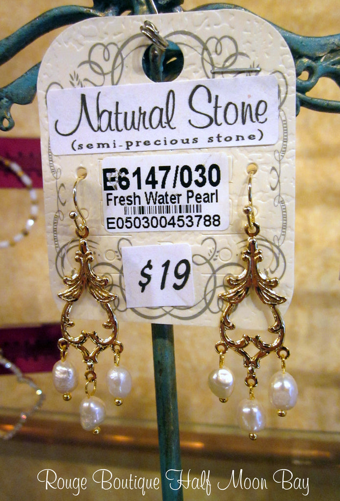 Fresh water Pearl earrings