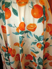 Orange print Skirt
