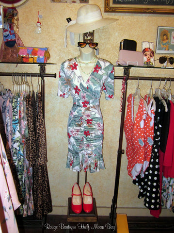 Floral Wiggle Dress